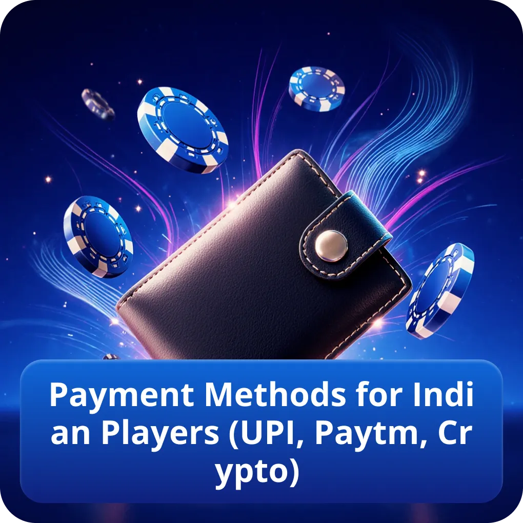 Payment Methods for Indian Players (UPI, Paytm, Crypto)